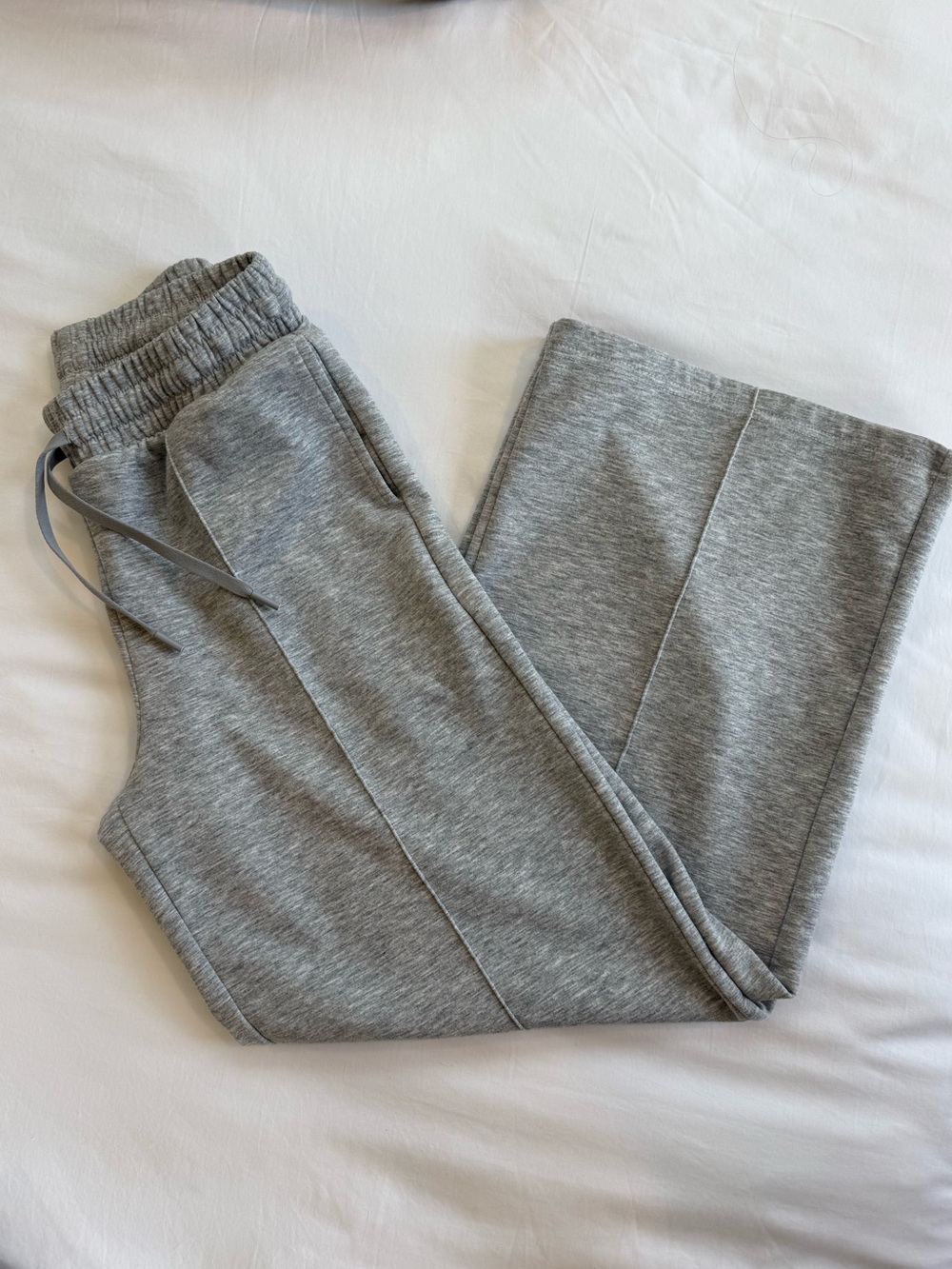 90 Degree Grey Sweatpants with Drawstring